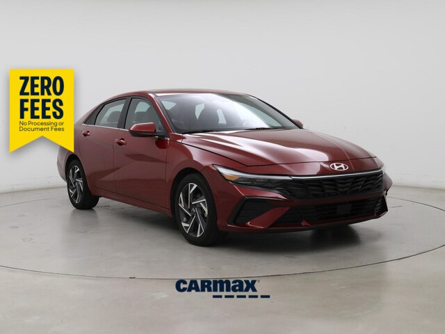 Red 2024 Hyundai Elantra Sedan Front-Wheel Drive Automatic