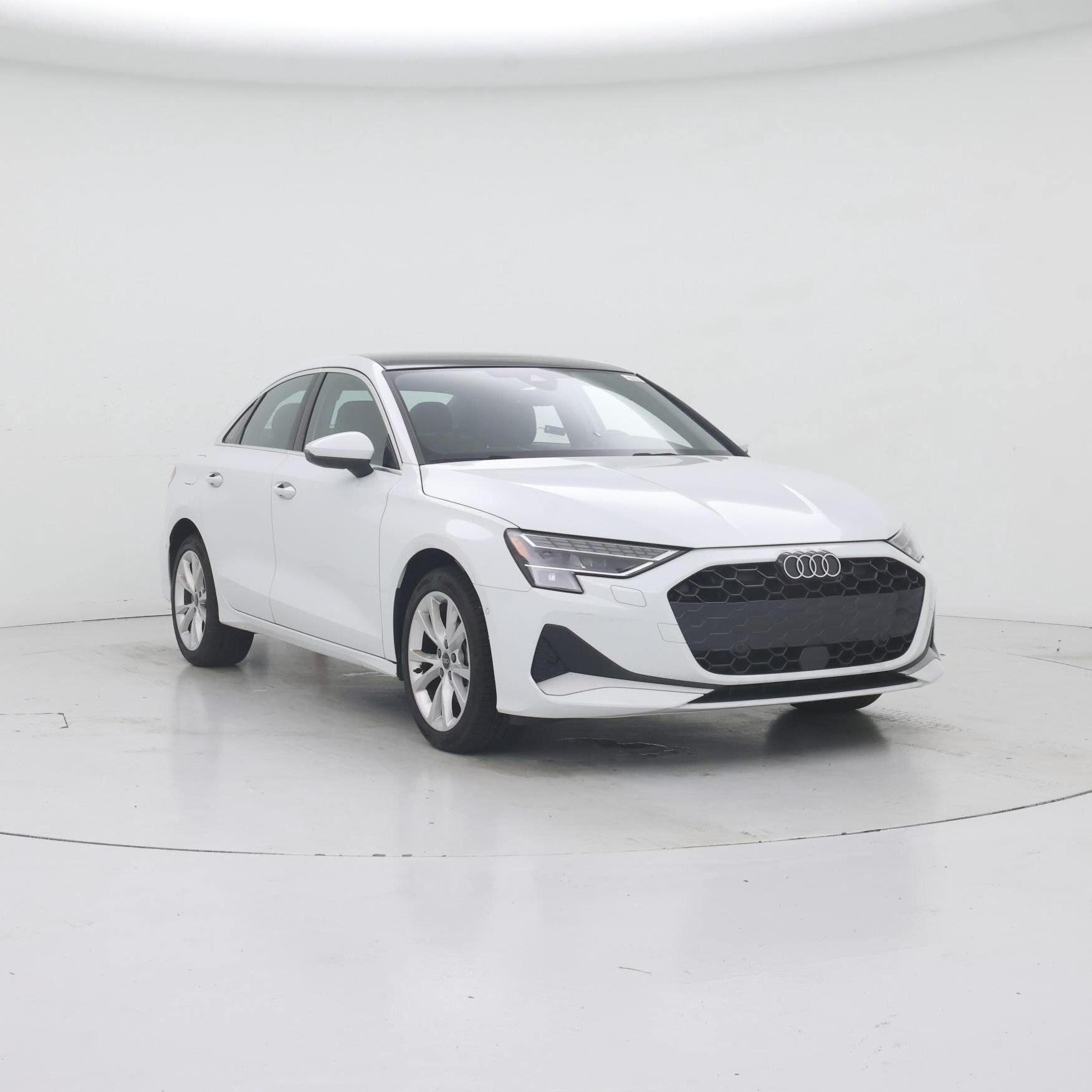White 2025 Audi A3 Sedan All-Wheel Drive Automatic