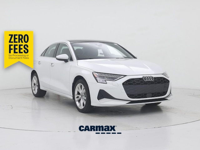White 2025 Audi A3 Sedan All-Wheel Drive Automatic
