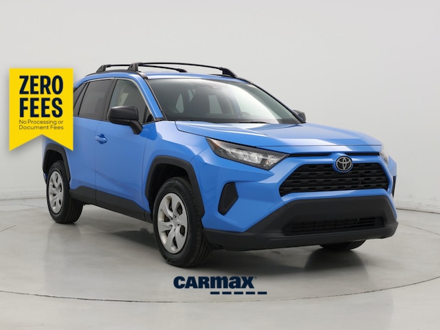 Blue 2020 Toyota RAV4 LE AWD SUV / Crossover All-Wheel Drive Automatic