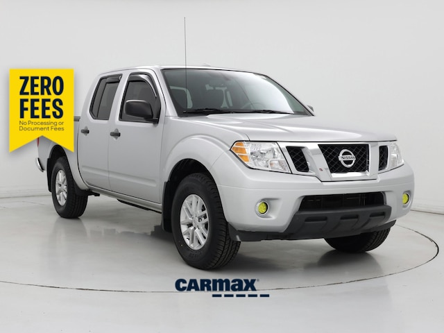 Silver 2015 Nissan Frontier Pickup Truck Four-Wheel Drive Automatic