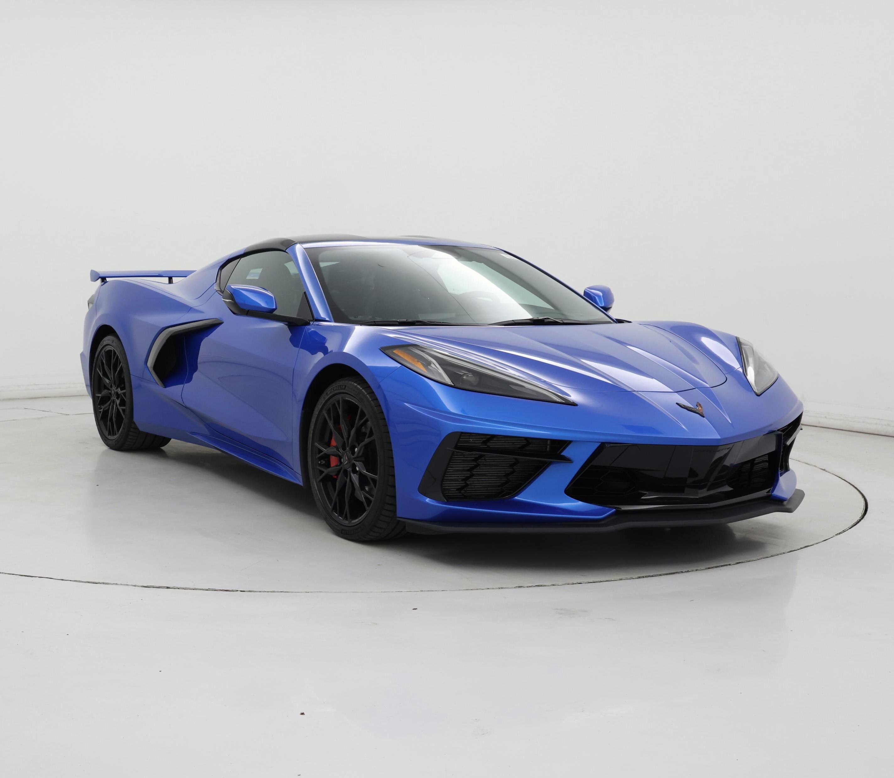 Blue 2025 Chevrolet Corvette Stingray 1LT Coupe RWD Coupe Rear-Wheel Drive Automatic