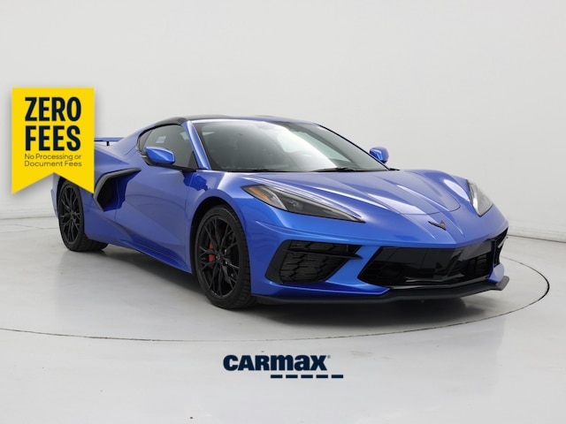 Blue 2025 Chevrolet Corvette Stingray 1LT Coupe RWD Coupe Rear-Wheel Drive Automatic