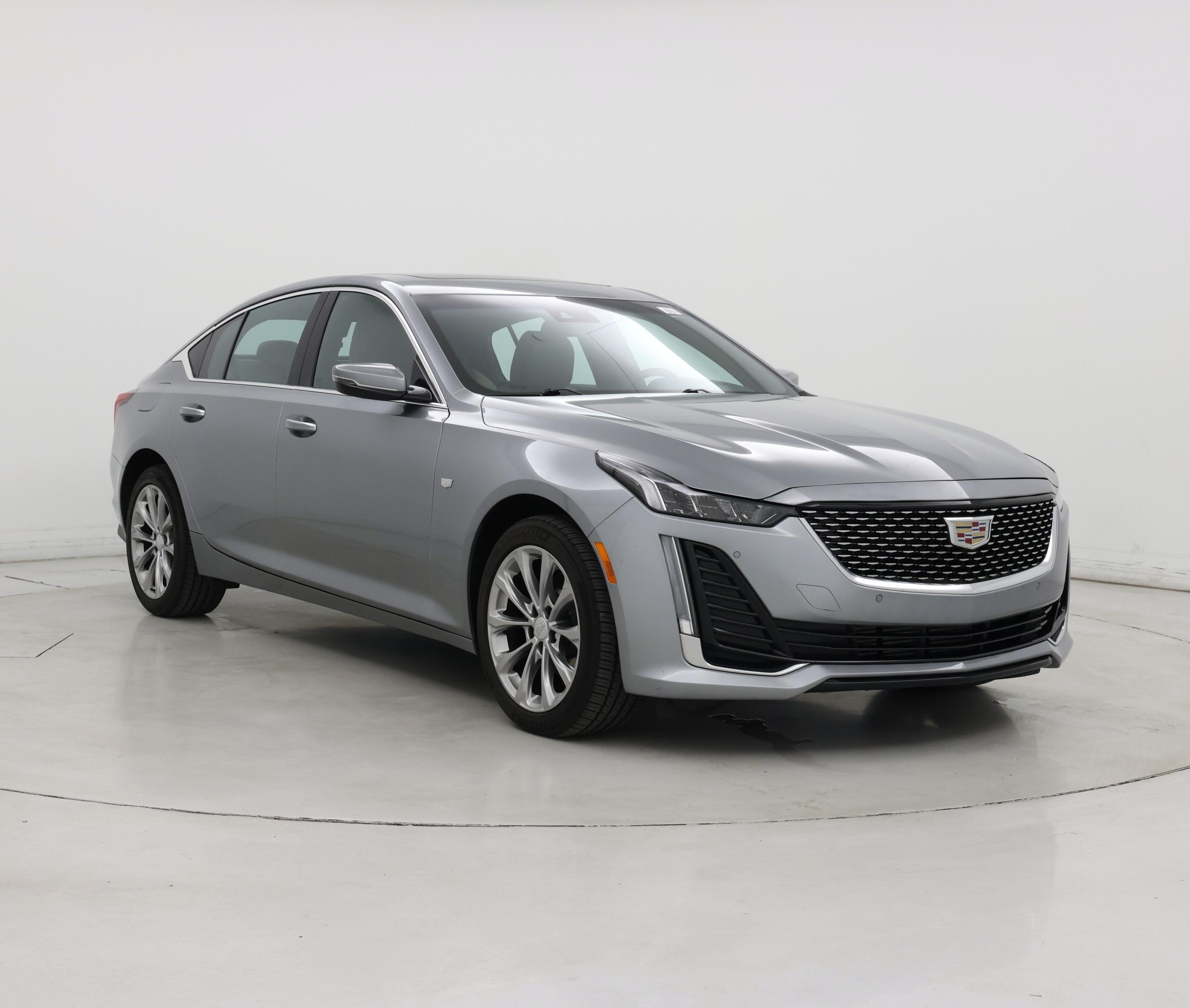 Silver 2024 Cadillac CT5 Sedan All-Wheel Drive Automatic