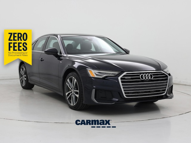 Blue 2020 Audi A6 55 TFSI quattro Premium Plus AWD Sedan All-Wheel Drive Automatic