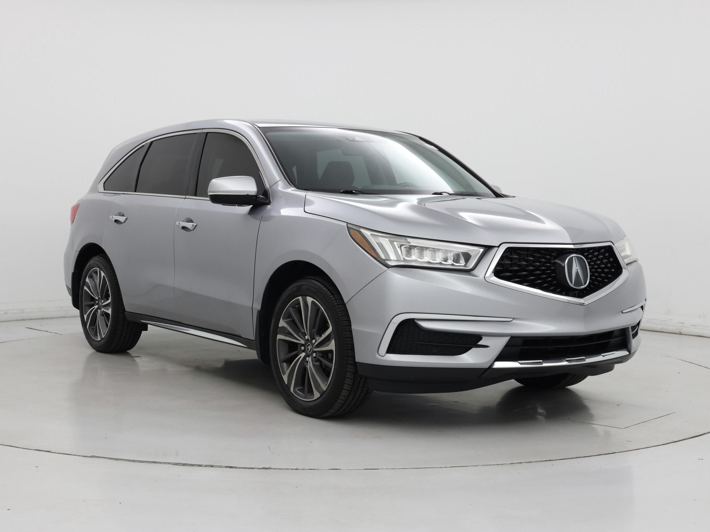 Silver 2020 Acura MDX SUV / Crossover All-Wheel Drive Automatic