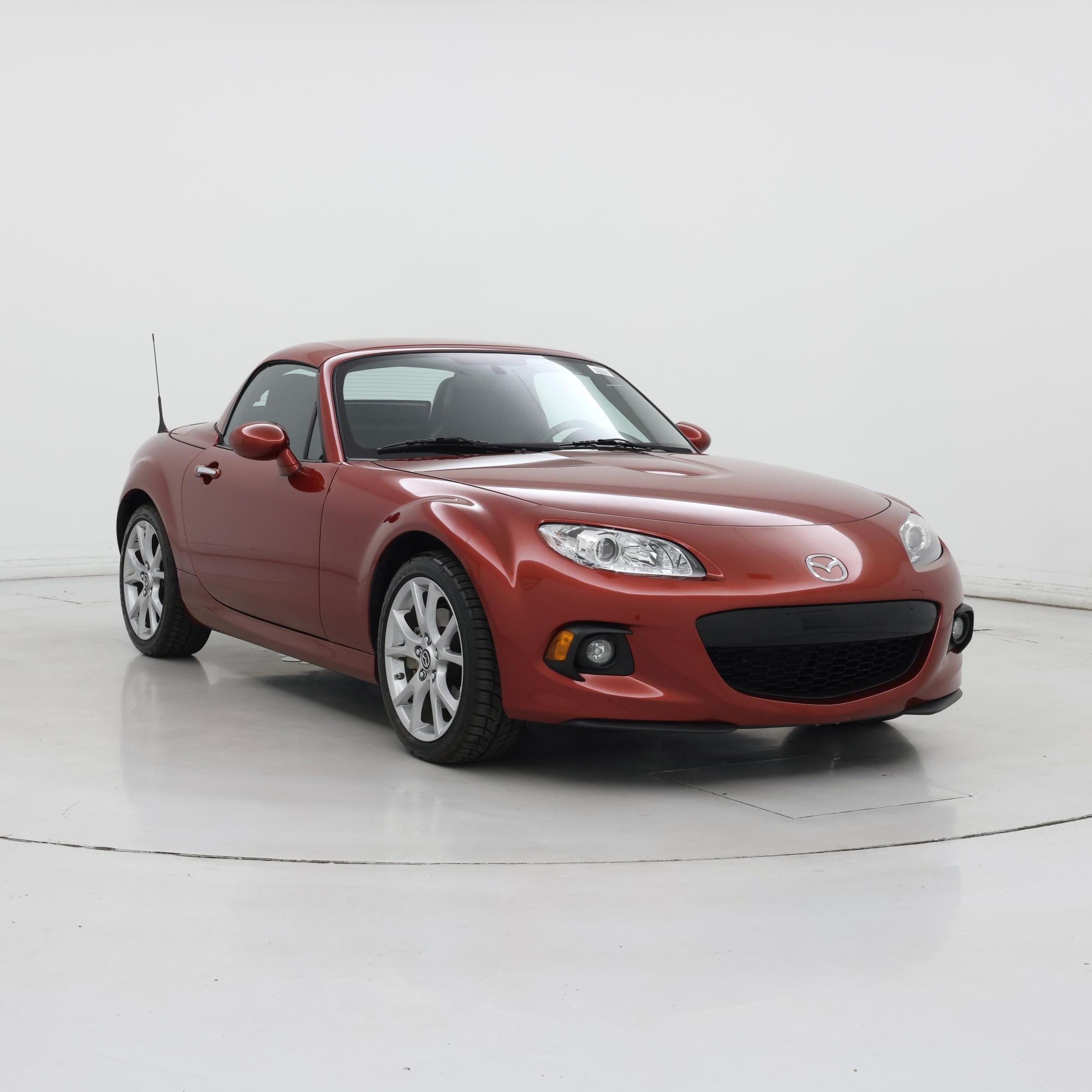 Red 2015 Mazda MX-5 Miata Convertible Rear-Wheel Drive Automatic