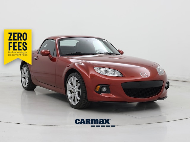 Red 2015 Mazda MX-5 Miata Convertible Rear-Wheel Drive Automatic