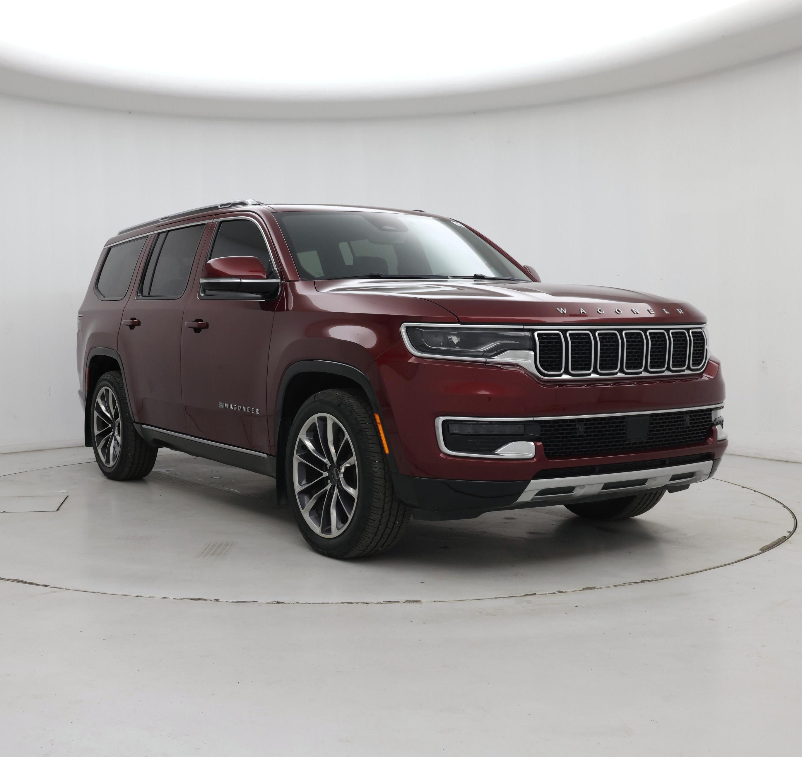 Red 2022 Jeep Wagoneer SUV / Crossover Four-Wheel Drive Automatic