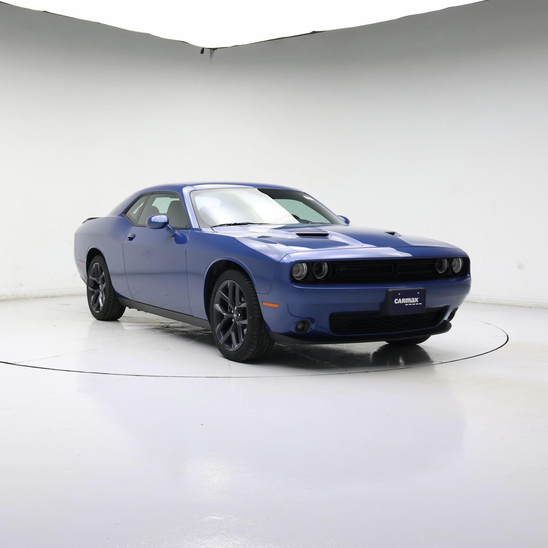 Blue 2023 Dodge Challenger Coupe Rear-Wheel Drive Automatic
