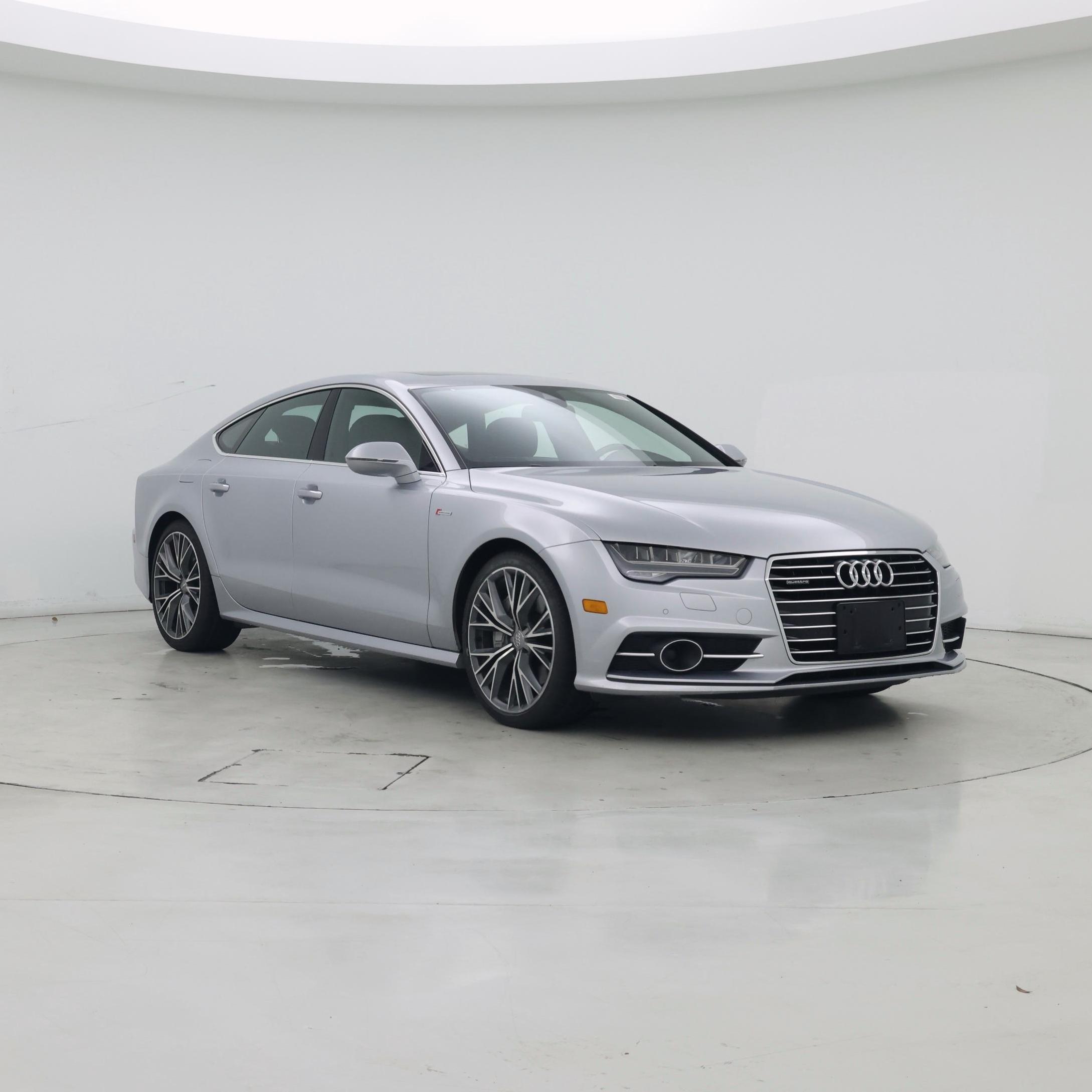 Silver 2018 Audi A7 Sedan All-Wheel Drive Automatic