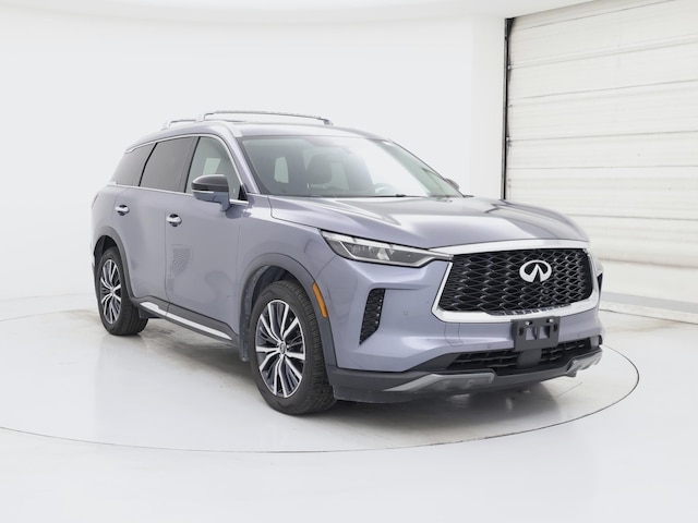Blue 2023 INFINITI QX60 Sensory AWD SUV / Crossover All-Wheel Drive Automatic
