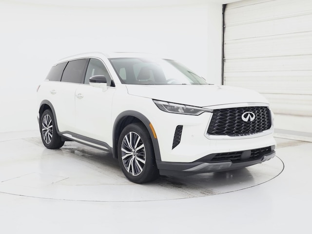 White 2023 INFINITI QX60 Sensory AWD SUV / Crossover All-Wheel Drive Automatic