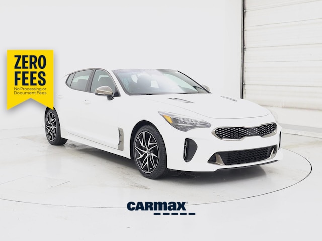 White 2022 Kia Stinger Sedan Rear-Wheel Drive Automatic