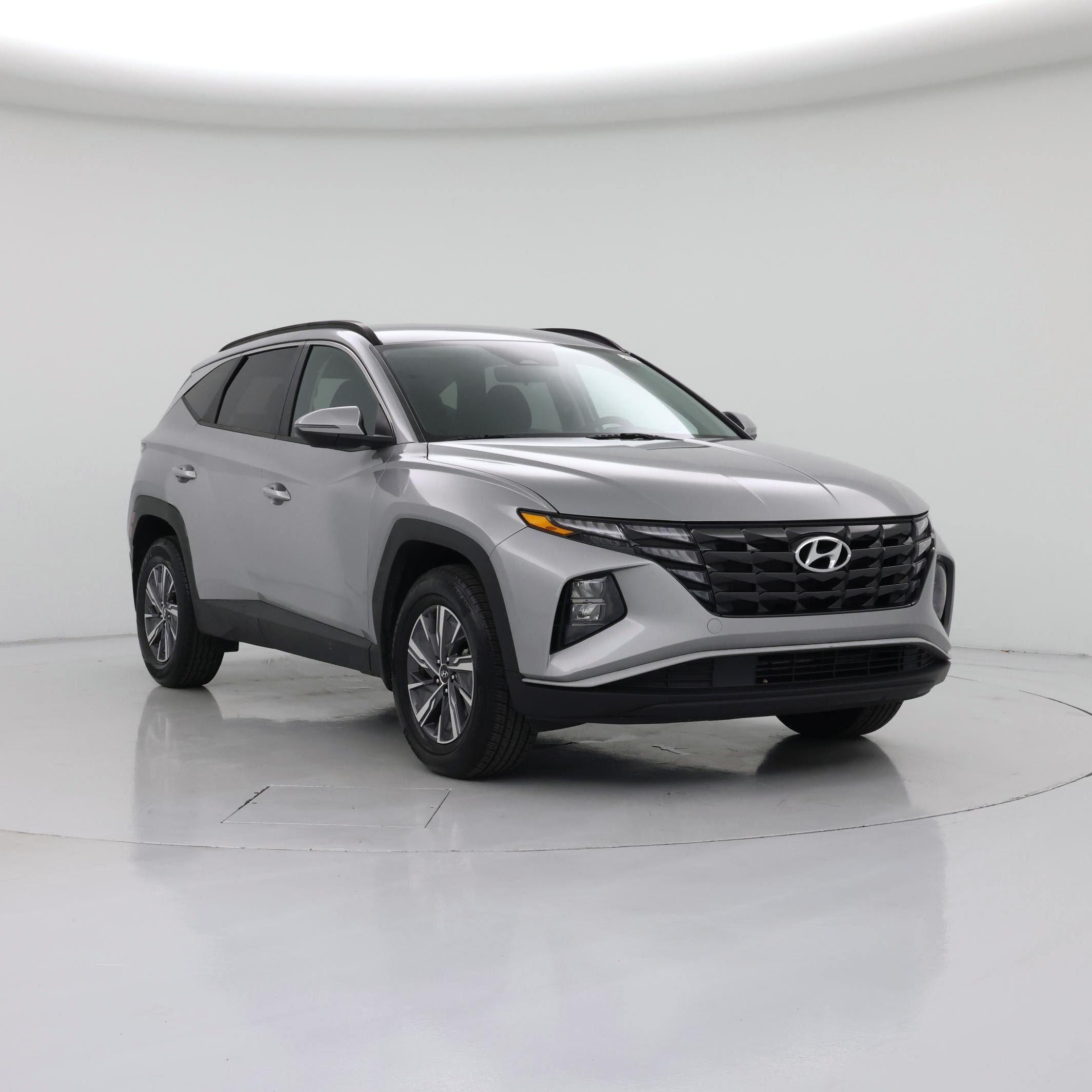 Silver 2022 Hyundai Tucson Hybrid Blue AWD SUV / Crossover All-Wheel Drive Automatic