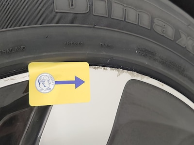 Wheel Driver Side Cosmetic Imperfection