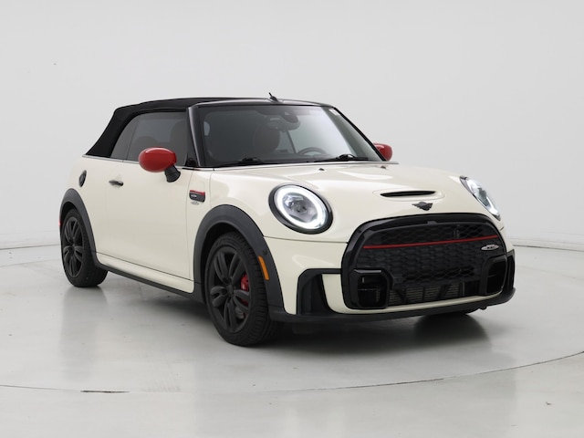 White 2022 MINI Cooper John Cooper Works Convertible FWD Convertible Front-Wheel Drive Automatic