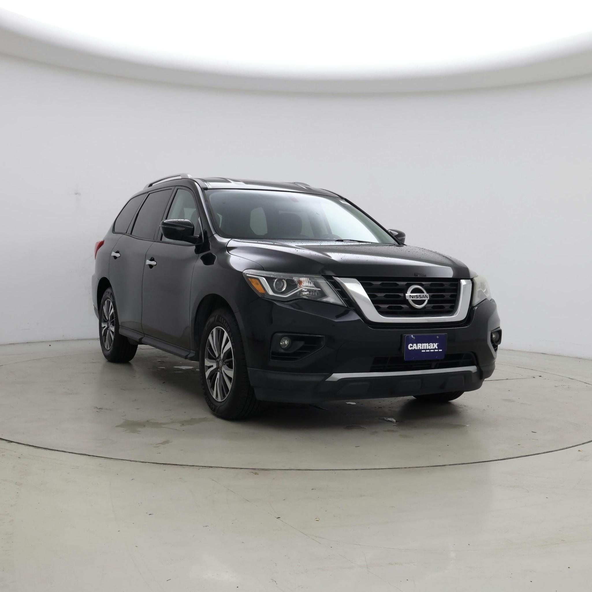 Black 2017 Nissan Pathfinder SV SUV / Crossover Front-Wheel Drive Automatic