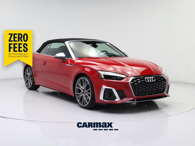 Red 2024 Audi S5 3.0T quattro Premium Plus Cabriolet AWD Convertible All-Wheel Drive Automatic