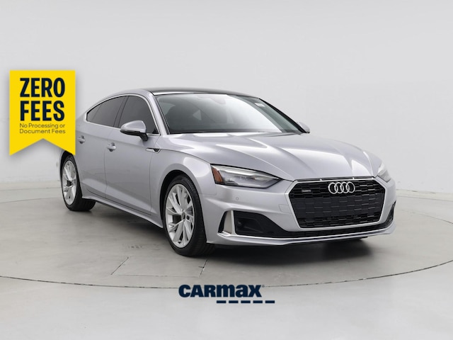 Silver 2022 Audi A5 Sportback Sedan All-Wheel Drive Automatic