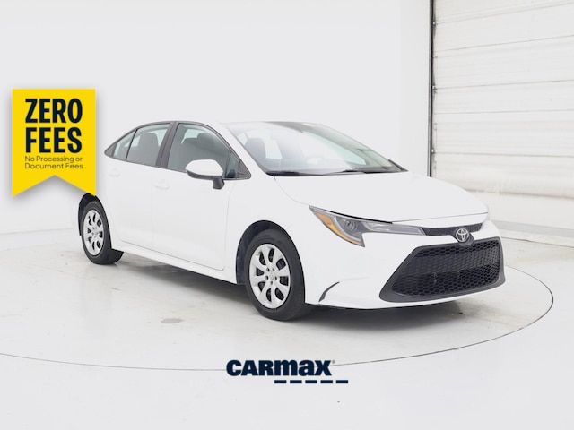 White 2020 Toyota Corolla Sedan Front-Wheel Drive Automatic