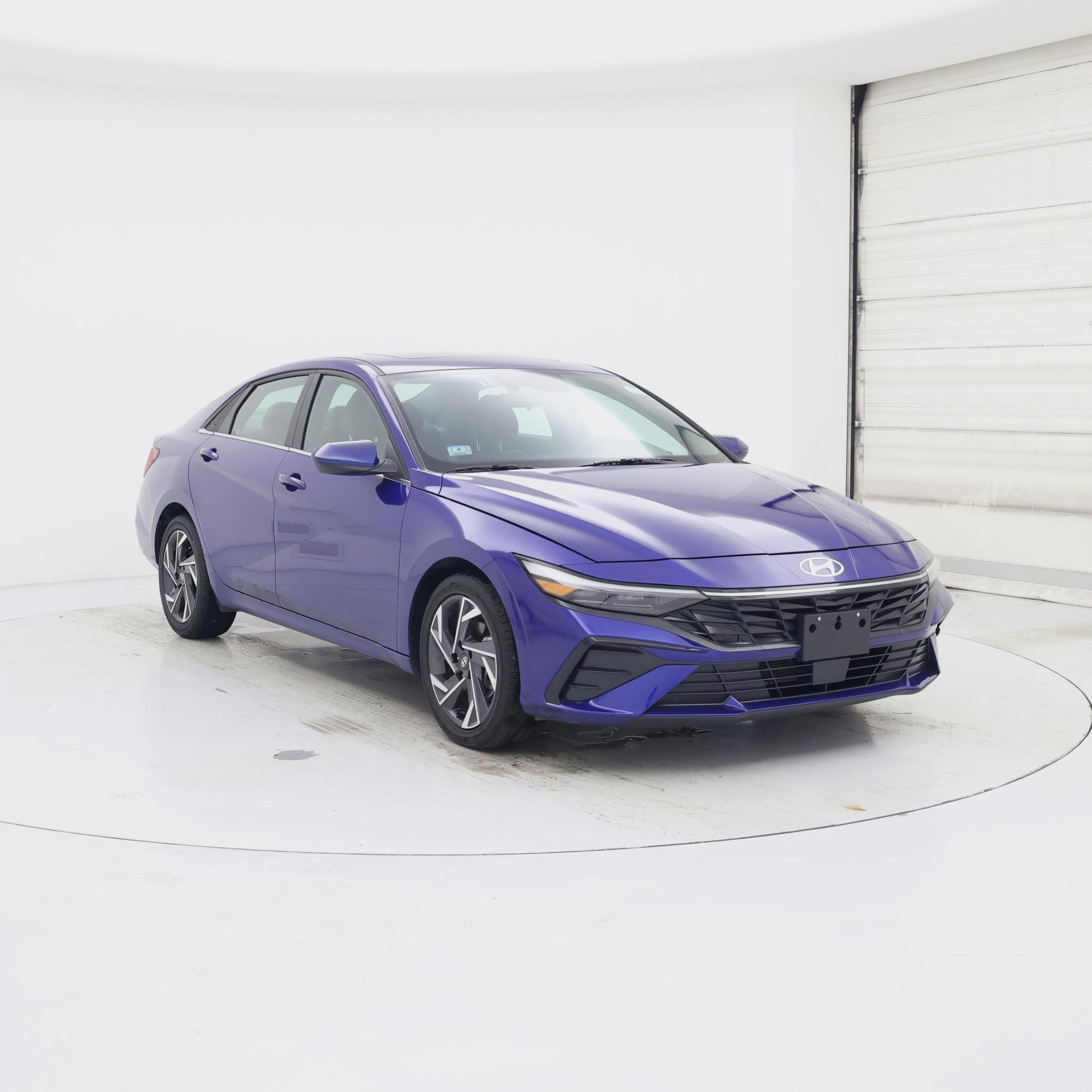 Blue 2025 Hyundai Elantra Sedan Front-Wheel Drive Automatic