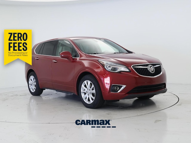 Red 2020 Buick Envision Preferred FWD SUV / Crossover Front-Wheel Drive Automatic