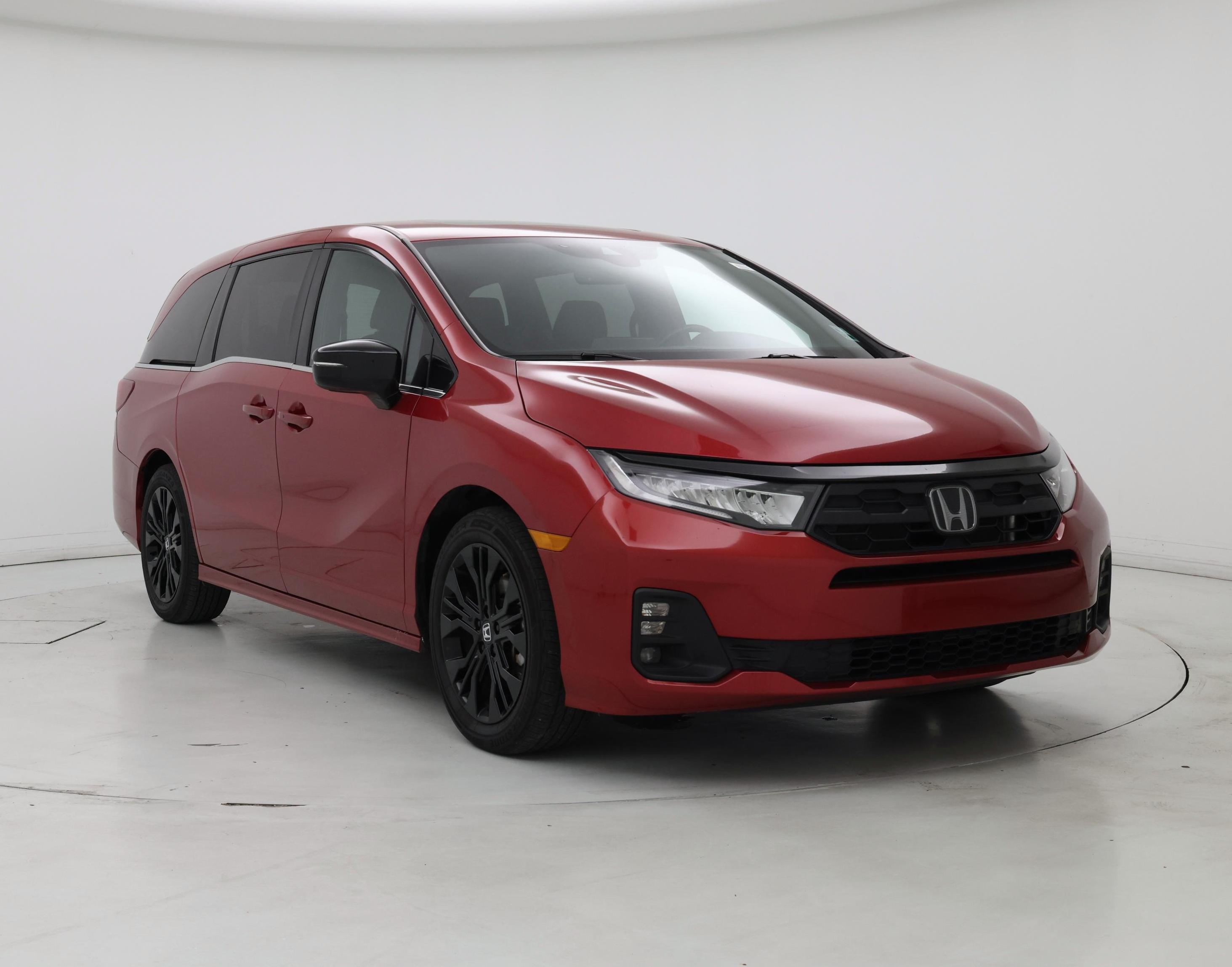 Red 2025 Honda Odyssey Minivan Front-Wheel Drive Automatic