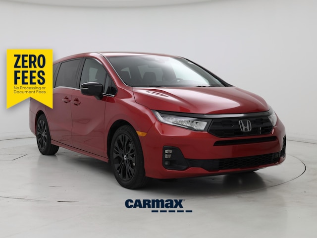 Red 2025 Honda Odyssey Minivan Front-Wheel Drive Automatic