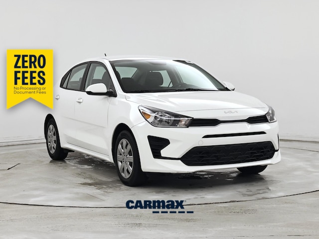 White 2022 Kia Rio S FWD Sedan Front-Wheel Drive Automatic