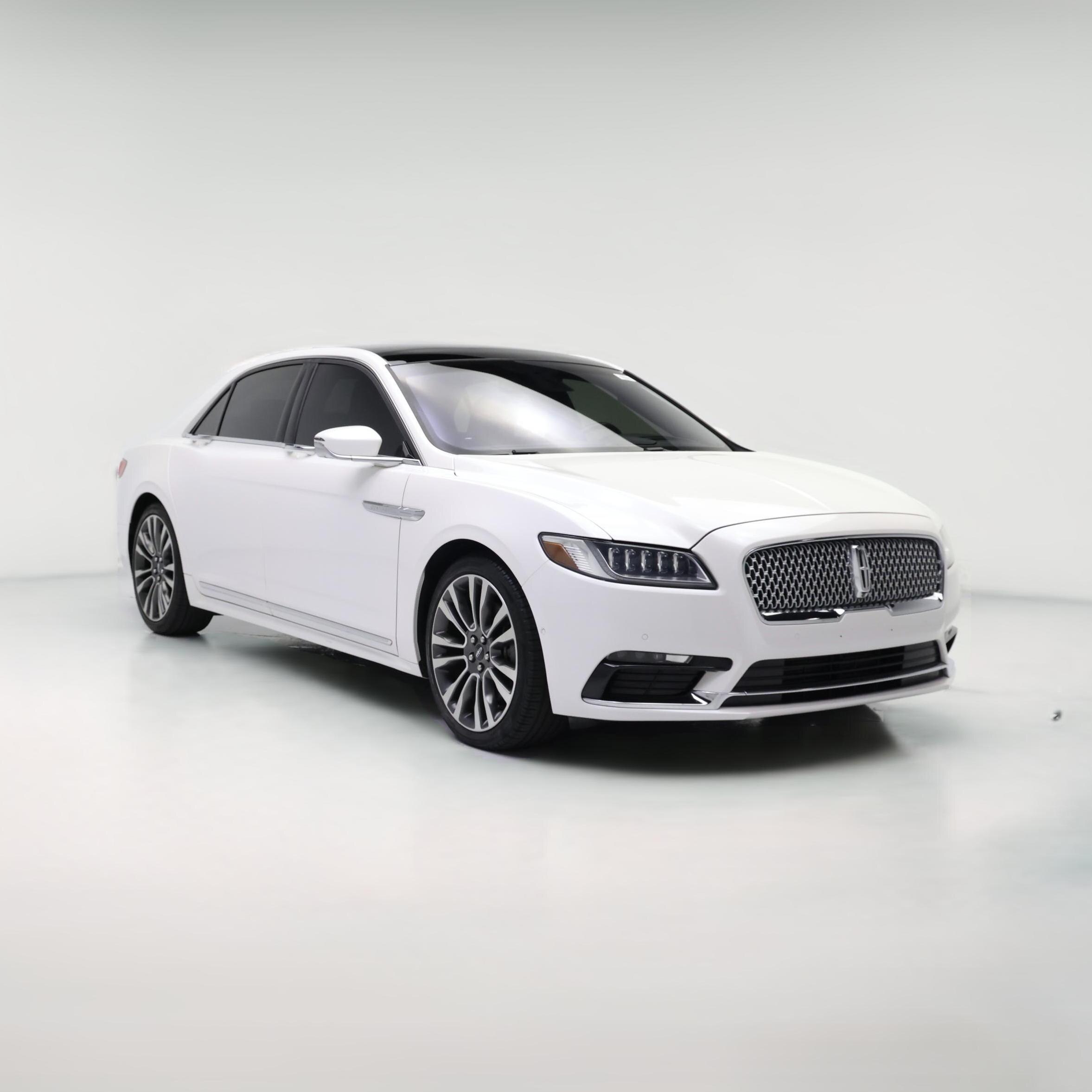 Used White Lincoln Continental near me for sale