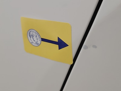 Rear Door Driver Side Cosmetic Imperfection