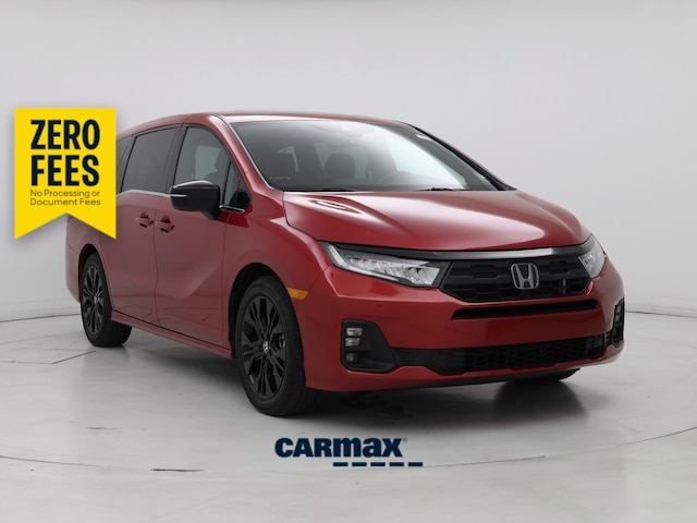 Red 2025 Honda Odyssey Sport-L FWD Minivan Front-Wheel Drive Automatic