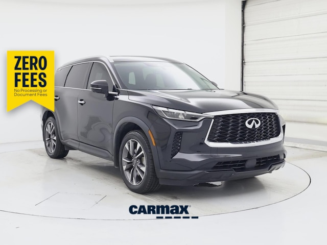 Black 2023 INFINITI QX60 SUV / Crossover Front-Wheel Drive Automatic