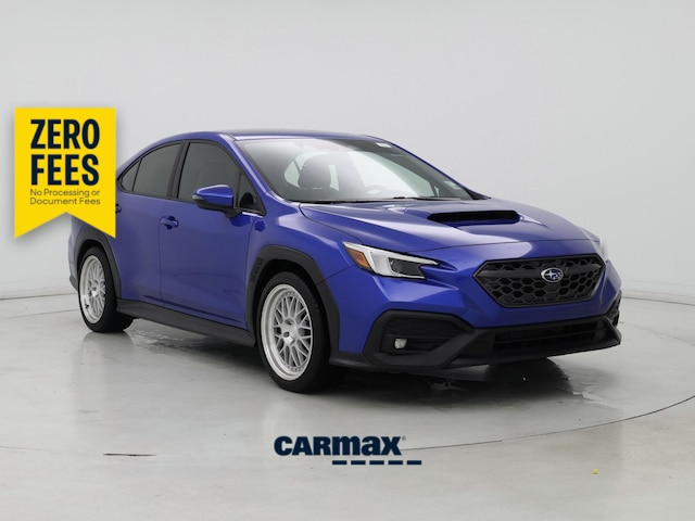 Blue 2024 Subaru WRX Limited AWD Sedan All-Wheel Drive Manual