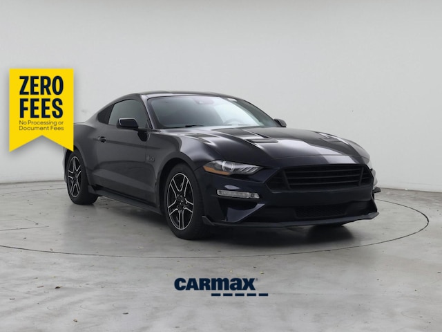 Blue 2021 Ford Mustang Coupe Rear-Wheel Drive Automatic