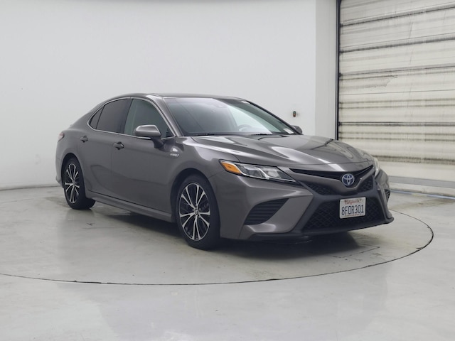 Gray 2018 Toyota Camry Hybrid SE FWD Sedan Front-Wheel Drive Automatic