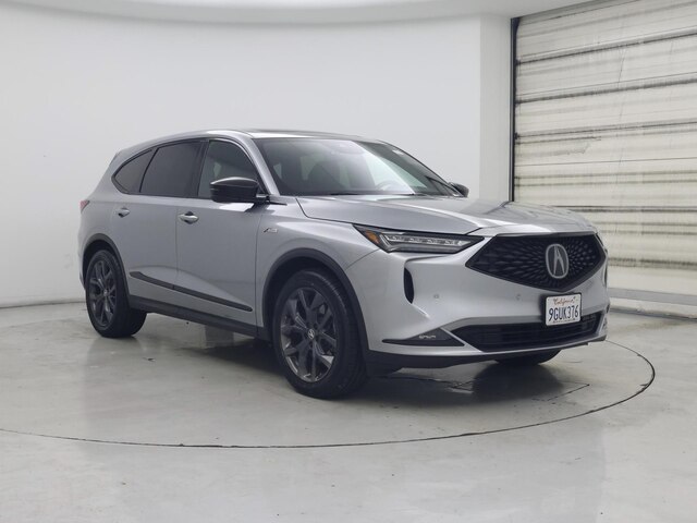 Silver 2023 Acura MDX SH-AWD with A-SPEC Package SUV / Crossover All-Wheel Drive Automatic