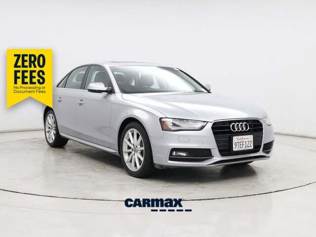 Silver 2016 Audi A4 Sedan Front-Wheel Drive Automatic