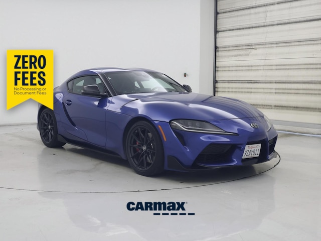 Blue 2023 Toyota Supra Coupe Rear-Wheel Drive Manual