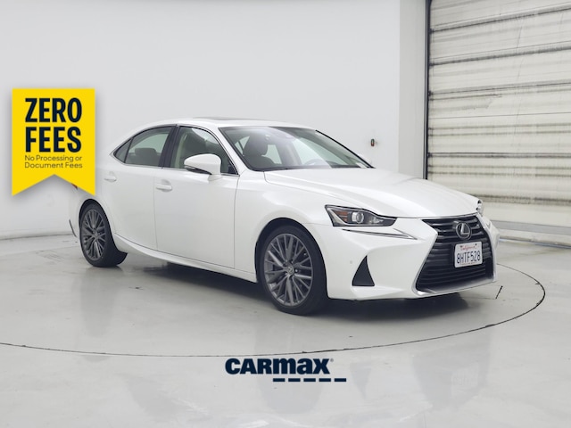 White 2019 Lexus IS 300 RWD Sedan Rear-Wheel Drive Automatic