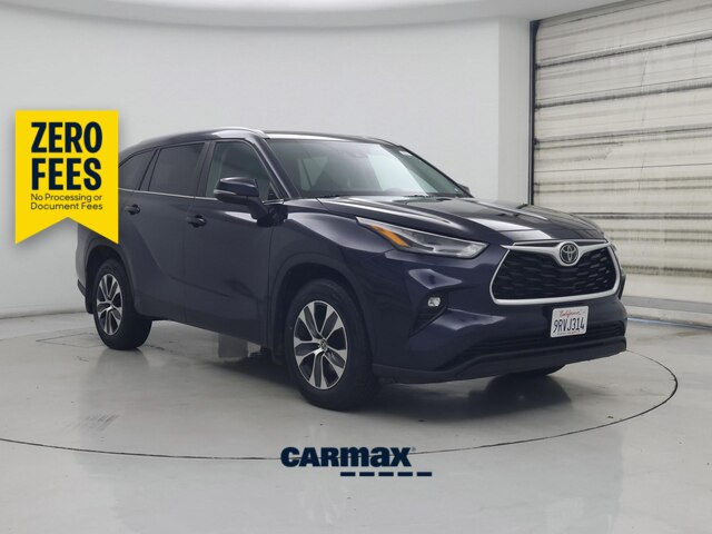 Blue 2024 Toyota Highlander SUV / Crossover All-Wheel Drive Automatic