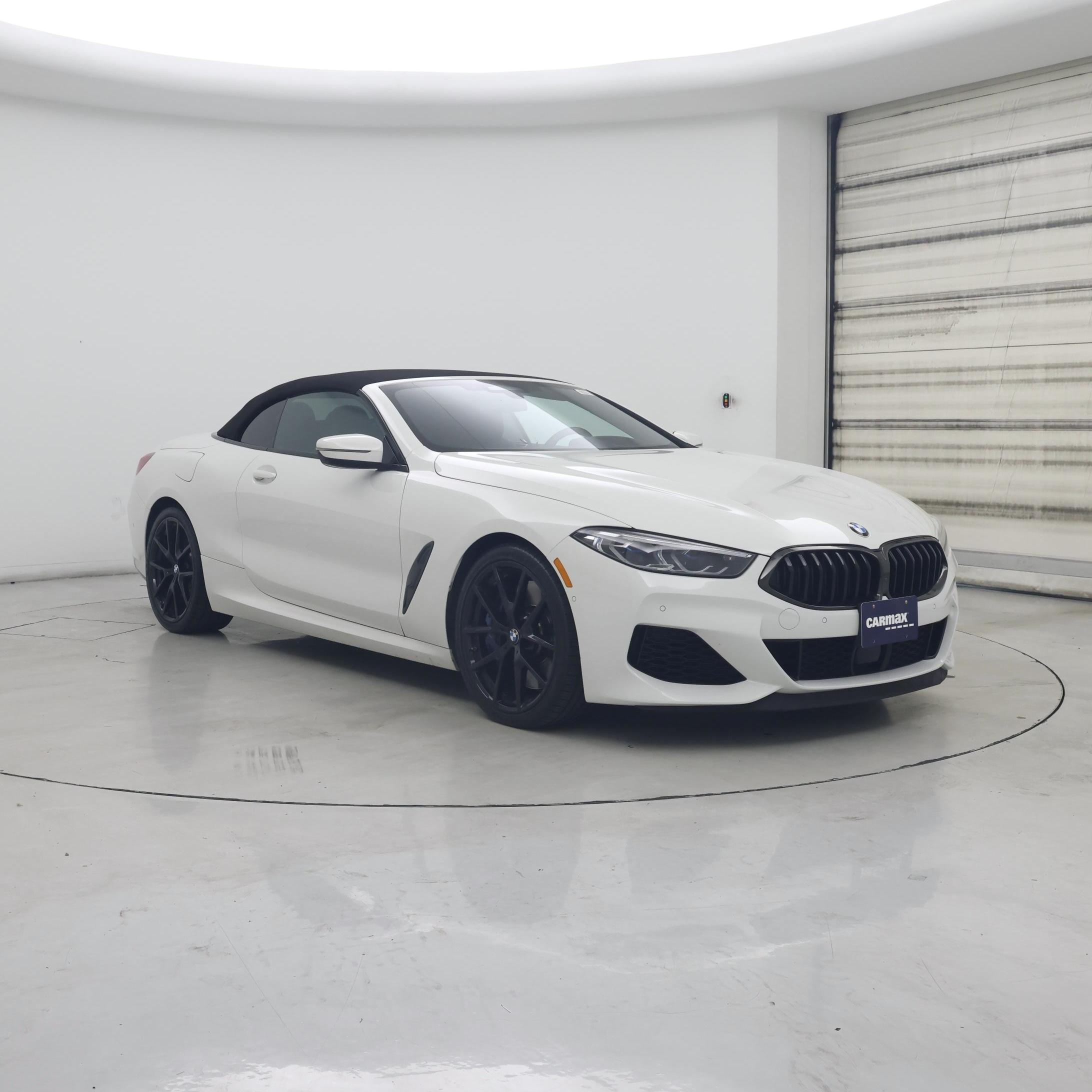 White 2019 BMW 8 Series Convertible All-Wheel Drive Automatic