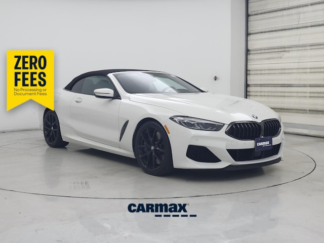 White 2019 BMW 8 Series Convertible All-Wheel Drive Automatic