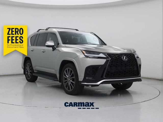 Silver 2024 Lexus LX 600 F Sport Handling AWD SUV / Crossover All-Wheel Drive Automatic