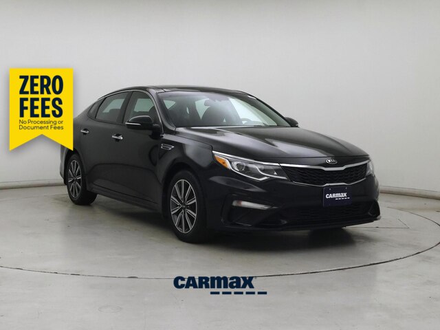 Black 2019 Kia Optima Sedan Front-Wheel Drive Automatic