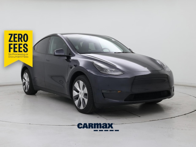Gray 2024 Tesla Model Y Long Range AWD SUV / Crossover All-Wheel Drive Automatic