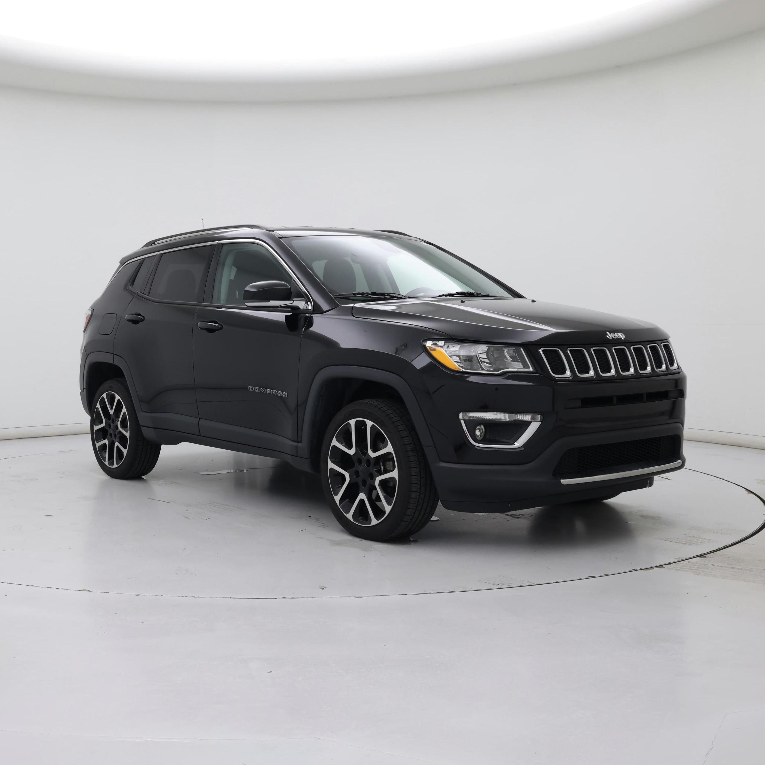 Black 2018 Jeep Compass SUV / Crossover Four-Wheel Drive Automatic