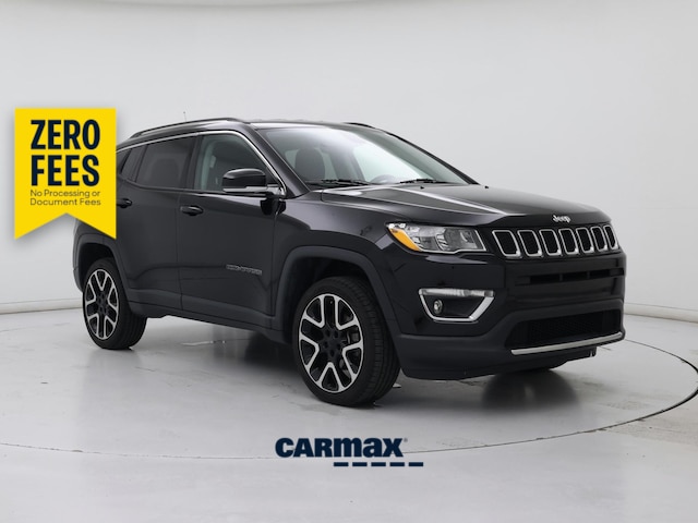 Black 2018 Jeep Compass SUV / Crossover Four-Wheel Drive Automatic