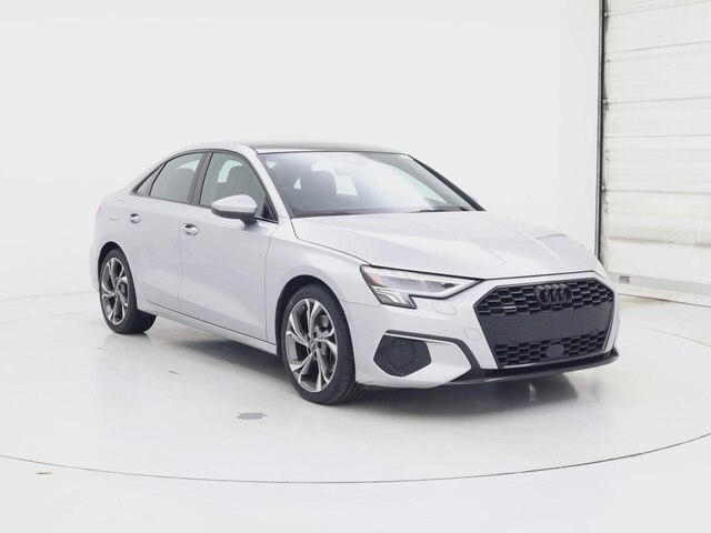 Silver 2023 Audi A3 40 TFSI quattro Premium Plus AWD Sedan All-Wheel Drive Automatic